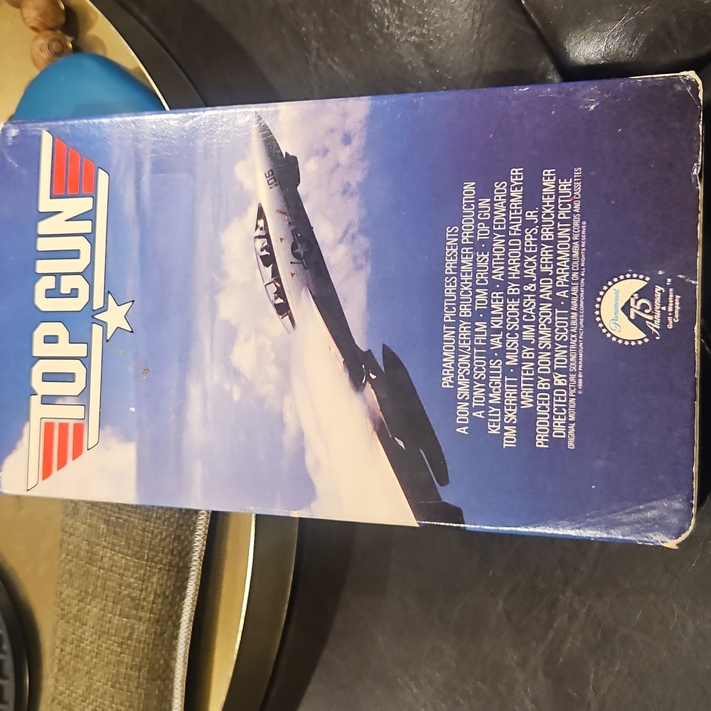 Top Gun VHS Tape